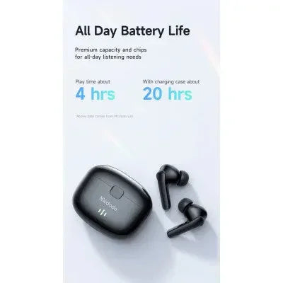 Mcdodo HP-2781 TWS Earbuds Earphones (Black)